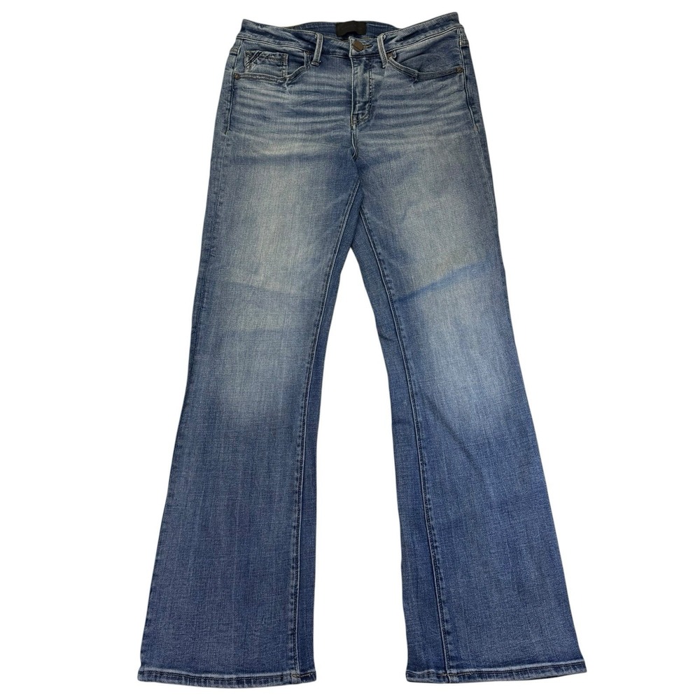 Buckle Black Bootcut Jeans Womens 28x30 Blue Stretch Denim Grunge Fit No. 93
